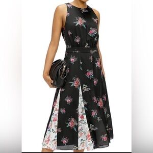 Ted Baker Metropolis Midi Floral Dress Black
Womens Size 5 (L)